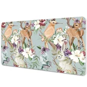 Podkładki na biurko - Ochronna mata na biurko Leśne zwierzaki 90x45 cm - miniaturka - grafika 1