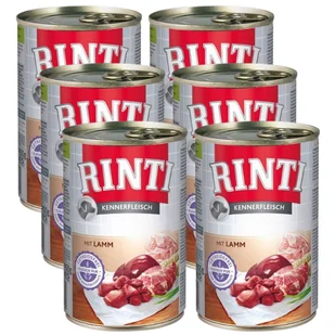 Rinti Kennerfleisch karma mokra dla psa - jagnięcina 6x400g - Mokra karma dla psów - miniaturka - grafika 1