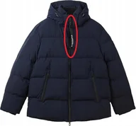 Kurtki męskie - KURTKA ZIMOWA MĘSKA PIKOWANA REGULAR FIT KAPTUR r. S TAILOR 1037350 GRANAT - miniaturka - grafika 1