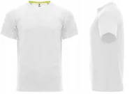 Koszulki męskie - T-shirt Koszulka Męska Sportowa Roly MONACO 6401 BIAŁA 2XL - miniaturka - grafika 1