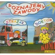 Komiksy dla dzieci - Astrum Poznajemy zawody Strażak Doktor z płytą CD - miniaturka - grafika 1