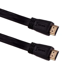 Esperanza EB201 KABEL PŁASKI HDMI V.1.4B 5M CZARNY (EB201 - 5901299947876) - Kable komputerowe i do monitorów - miniaturka - grafika 1