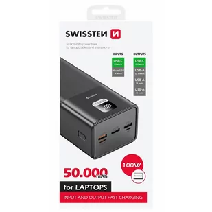SWISSTEN POWERBANK 100W PD 50000 mAh POWER LINE - Powerbanki - miniaturka - grafika 2