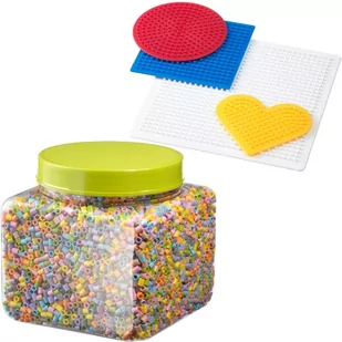 Koraliki +4 Formy Do Prasowania Ikea Zestaw Pyssla 13 000 Szt - Prace ręczne dla dzieci - miniaturka - grafika 1