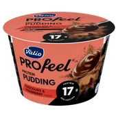 Desery mleczne - Valio Profeel Pudding wysokobiałkowy o smaku czekoladowym i truskawkowym 180 g - miniaturka - grafika 1