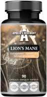 Suplementy naturalne - APOLLO'S HEGEMONY LION'S MANE SOPLÓWKA JEŻOWATA 90 KAPSUŁEK - miniaturka - grafika 1
