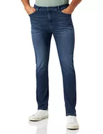 Spodnie męskie - Tommy Jeans Spodnie męskie, Ciemna dżinsowa, 38W / 34L - miniaturka - grafika 1