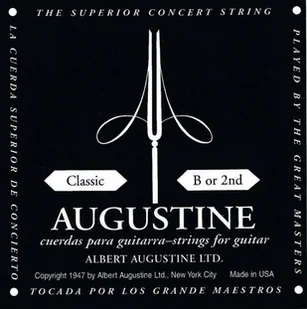 Augustine augustyn Classic Czarny G3 pojedynczą G 3. gitary Klassik gitara Classic Black G3 - Struny gitarowe  - miniaturka - grafika 1