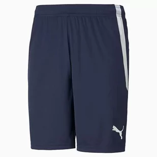 PUMA PUMA Szorty męskie Teamliga Peacoat-Puma White XL 704924 - Spodenki męskie - miniaturka - grafika 1