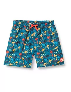 Kąpielówki dla chłopców - CMP Printed Microfiber Beach Shorts with Palms i Glasses kostium kąpielowy dla dzieci i młodzieży - grafika 1