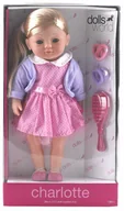 Lalki dla dziewczynek - Dolls World Lalka bobas 36 cm Charlotte - miniaturka - grafika 1