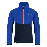 Kurtki i płaszcze dla chłopców - SALEWA Puez PL K Anorak Wiatrówka Unisex-Bimbi, Elektryczny/3960/4570, 12 lat - miniaturka - grafika 1