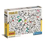 Puzzle - Puzzle 1000 Compact Impossible Peanuts Clementoni - miniaturka - grafika 1