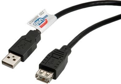 Kabel USB Roline USB-A - 3 m Czarny 11.02.8960