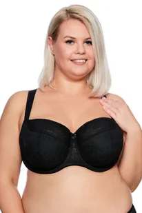 Gaia 594M Sandy Maxi czarny 75K Biustonosz półusztywniany - Biustonosze - miniaturka - grafika 1