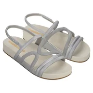 Sandały damskie - Sandały Ipanema Walk Sandal 27211 BF982 srebrny - miniaturka - grafika 1