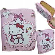 Portfele - Uroczy Portfel Kuromi Hello Kitty Młodzieżowy Dziecięcy NA ZAMEK PORTFELIK - miniaturka - grafika 1