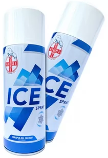 Lód w sprayu z mentolem - zamrażacz 400 ml - uśmierzenie bólu, niwelowanie krwiaków, łagodzenie opuchlizny (AIESI ICE Spray) - Akcesoria do rehabilitacji - miniaturka - grafika 1