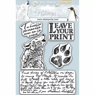 Gumowy stempel, odcisk, 14x18cm - Scrapbooking - miniaturka - grafika 1