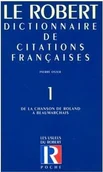 Słowniki języków obcych - Dictionnaire poche citations francaises T.1 - Pierre Oster - książka - miniaturka - grafika 1