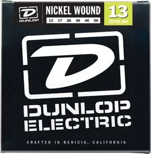 Dunlop Extra Heavy struny do gitary elektrycznej 13 56 - Struny gitarowe  - miniaturka - grafika 1