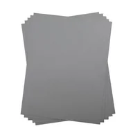 Pasmanteria - Folia do zdrapek - srebrna / 5 arkuszy (216 x 279 mm) - miniaturka - grafika 1