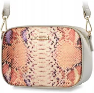 Torebki damskie - Monnari torebka listonoszka kuferek ramię kolorowa - miniaturka - grafika 1