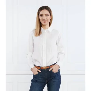 LAUREN RALPH LAUREN Lniana koszula | Regular Fit - Koszule damskie - miniaturka - grafika 1