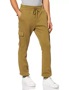 Spodenki męskie - Urban Classics Męskie spodnie do biegania Cargo, spodnie dresowe z przyjemnego materiału dresowego, naszyte kieszenie, elastyczny ściągacz, rozmiar S do 5XL - grafika 1