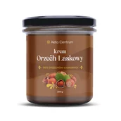 Słodkie kremy i masła - Krem Orzech Laskowy 100% Keto Centrum - miniaturka - grafika 1