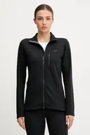 Bluzy damskie - Haglöfs bluza sportowa Rosson damska kolor czarny gładka 607606 - miniaturka - grafika 1