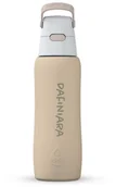 Butelki filtrujące - Butelka filtrująca Dafi SOLID SiliconeFit DAFINIARA 700 ml cappuccino z filtrem LIMITOWANA EDYCJA - miniaturka - grafika 1