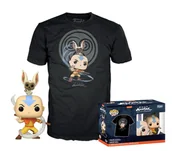 Figurki dla dzieci - Avatar - Pop N° 534 - Aang (Glow In The Dark) + Tee (L) - miniaturka - grafika 1