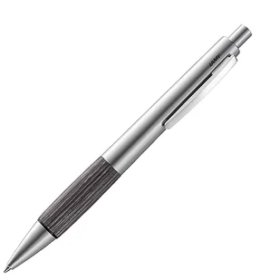 LAMY Accent długopis 296 – aluminiowy długopis z wymiennym uchwytem z drewna agatowego, z wkładem o dużej pojemności – linia pisania M - Długopisy - miniaturka - grafika 1