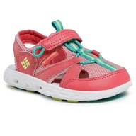 Sandały damskie - Columbia Sandały Childrens Techsun Wave BC2082 Wild Salmon/Voltage 668 - miniaturka - grafika 1