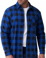 Odzież robocza - KOSZULA FLANELOWA robocza KRAJOWA 100% BAWEŁNA - miniaturka - grafika 1