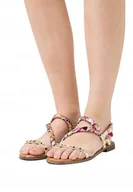 Sandały damskie - Kharisma Sandały Damskie Damskie Ćwieki 35 Bwo - miniaturka - grafika 1