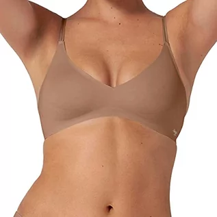 Biustonosze - sloggi Damski biustonosz BODY ADAPT Soft Bra, Nostalgic Brown, L - grafika 1