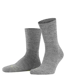 FALKE Uniseks Skarpety Walkie Light U SO Wełna Merynosa jednokolorowe 1 Para, Szary (Graphite Melange 3060), 39-41 - Skarpetki męskie - miniaturka - grafika 1