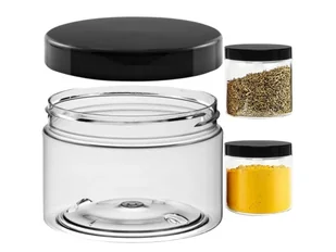 Pojemnik Słoik Plastikowy Na Przyprawy Organizer Kuchenny 100Ml - Pojemniki kuchenne Pojemnik Słoik Plastikowy Na Przyprawy Organizer Kuchenny 100Ml - Pojemniki kuchenne - miniaturka - grafika 1