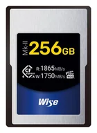 Karty pamięci - Wise CFX4-A256M2 pamięć flash 256 GB CFexpress typ A CFX4-A256M2 - miniaturka - grafika 1