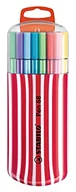 Długopisy - Długopis filcowy premium - STABILO Pen 68 Zebrui 20 różnych kolorów - z urządzeniem do zawieszania - miniaturka - grafika 1