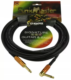Klotz TM-R0600 kabel Jack dla gitar basowych - Kable - miniaturka - grafika 1