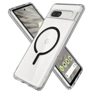 Etui GOOGLE PIXEL 7A Spigen Ultra Hybrid Onetap Ring MagSafe transparentne - Etui i futerały do telefonów - miniaturka - grafika 11