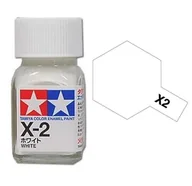Akcesoria i części modelarskie - Tamiya Enamel 80002 X-2 White Gloss 10Ml - miniaturka - grafika 1