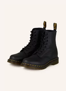 Botki damskie - Dr. Martens Botki Sznurowane 1460 Pascal schwarz - grafika 1