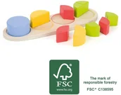 Puzzle - Układanka Ułamki puzzle Koła drewniane - miniaturka - grafika 1