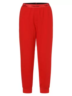 Piżamy damskie - Calvin Klein - Damskie spodnie od piżamy, czerwony - grafika 1