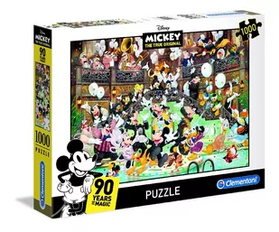 Clementoni Puzzle 1000 elementów Hight Quality - Mickey 90 years of magic - Puzzle - miniaturka - grafika 1