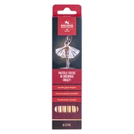 Kredki, ołówki, pastele i pisaki - Zestaw 8820BR, Pastele suche w drewnie, 8820, Brązy  Kpl. 6 Szt. - miniaturka - grafika 1